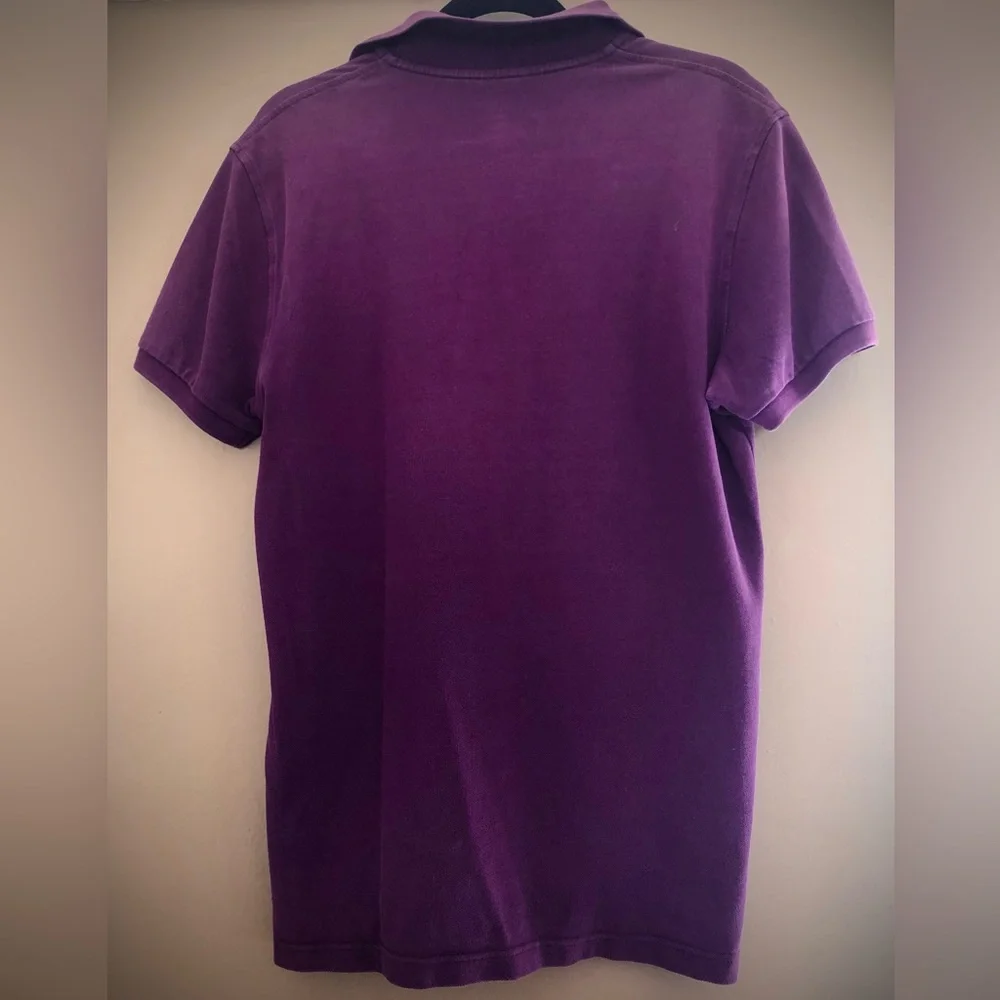 J. Crew Eggplant Maroon Purple J. Crew Classic Polo Shirt fall color